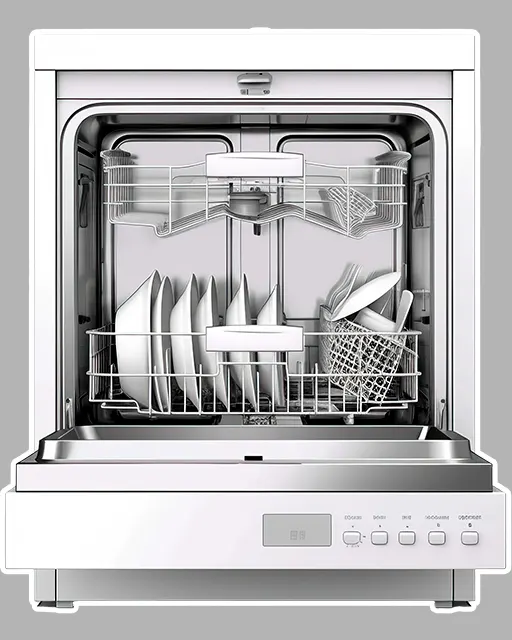 Spümaschine, Draufsicht Miesen Hausgeräte Kundendienst